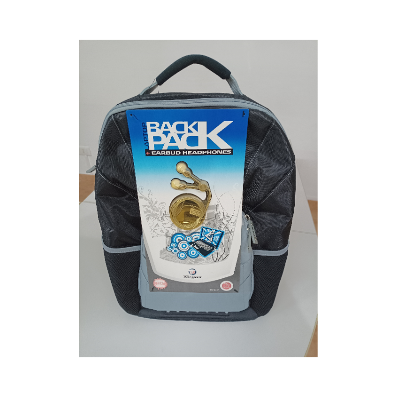 ZAINO MULTIFUNZIONE / PC 15.4 + Cuffiette